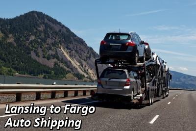 Lansing to Fargo Auto Shipping