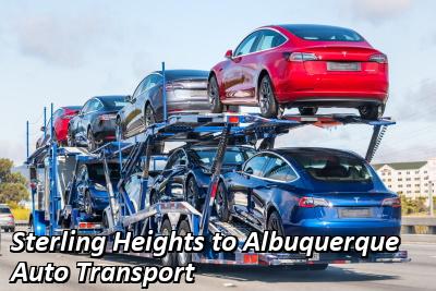 Sterling Heights to Albuquerque Auto Transport