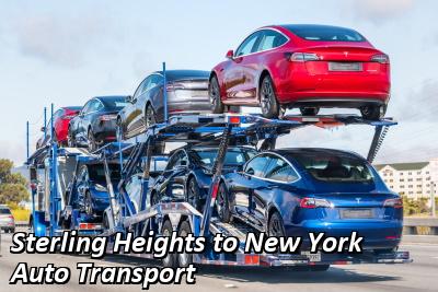Sterling Heights to New York Auto Transport