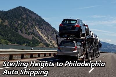 Sterling Heights to Philadelphia Auto Shipping