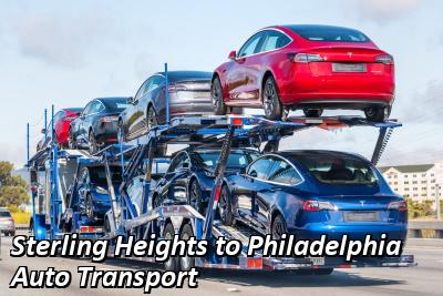 Sterling Heights to Philadelphia Auto Transport